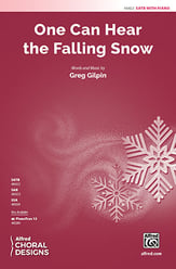 One Can Hear the Falling Snow SATB choral sheet music cover